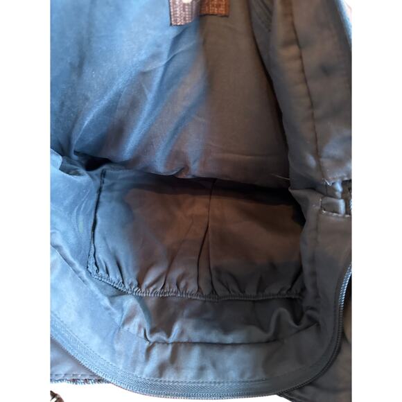 The Sak Indio Crochet Tote Hobo Bag Navy Preppy Boho - Picture 14 of 14